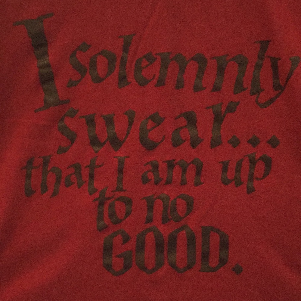 Red Harry Potter V-Neck